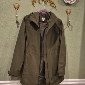 Tentree Forest Green Hooded Jacket